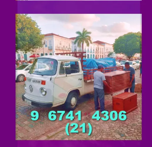 Frete em Santa Cruz, Campo Grande e Bangu! Seu transporte seguro e confiável!