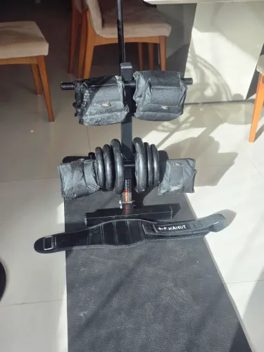 Equipamento completo para funcional/ academia em casa