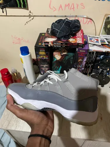 Jordan 11 cool grey Tm 40