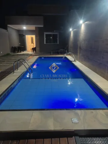 Linda casa com Piscina a 500m da Praia - Lagoinha-CE - Porteira Fechada