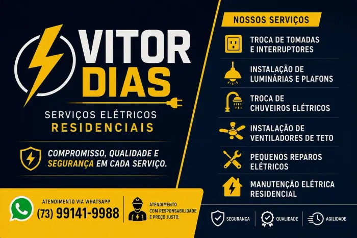 Eletricista Residencial | Instalações e Manutenção Elétrica