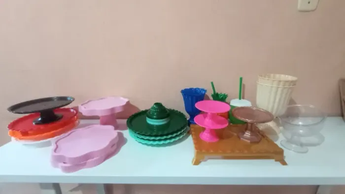 Itens de decoração de festas