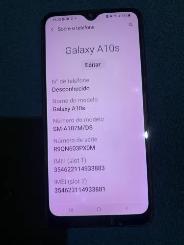 GALAXY A10S