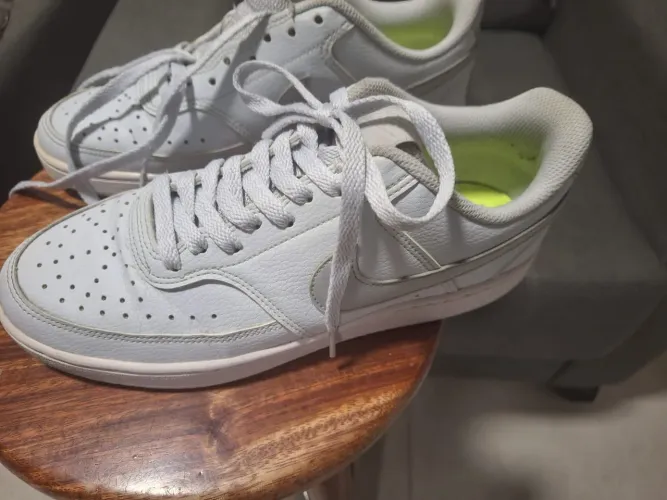 Tênis Nike Sportswear Court Vision Low Next Nature Feminino - Branco - 39