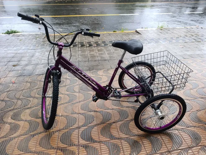 Triciclo Novo para lazer de adultos e idosos