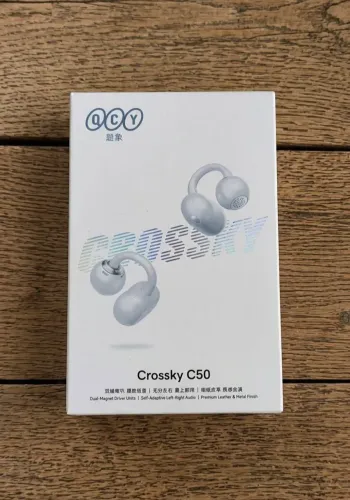 Fone QCY CrosskY C50 - Zero Km - Open Ear - Lançamento