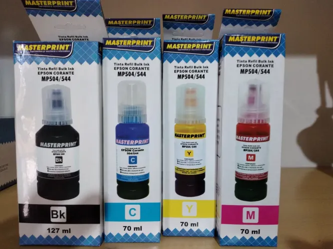 Tinta para epson ecotank temos todos linhas
