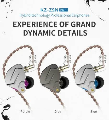 Kz Zsn Pro 4 Drivers - Para Retorno de Palco