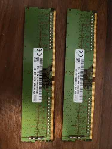 Memória RAM DDR4 SKHynix 2x8=16gb