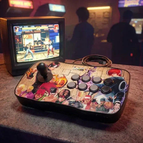Majogos Basic KOF Novo - Controle Arcade Estilo Fliperama