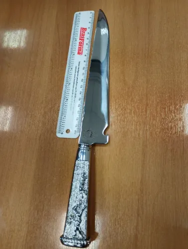 Faca churrasco toda em inox