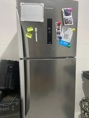 Geladeira cinza
