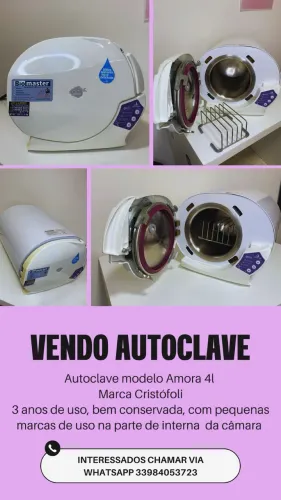 Autoclave Amora 4L Cristófoli