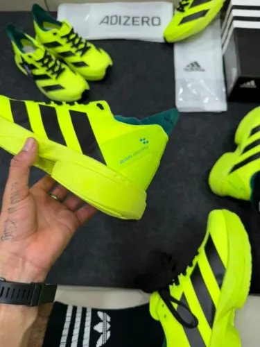 Adizero Adios Pro 4 verde preto Linha Premium de alta qualidade n 39