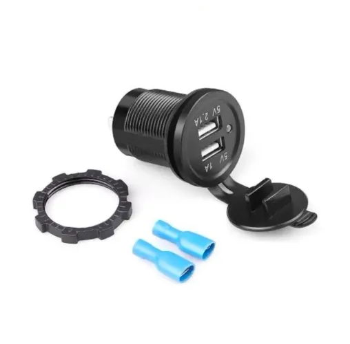 Tomada usb fixa para carros