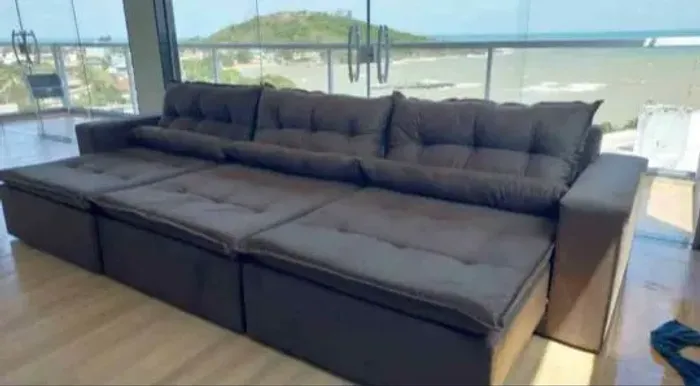 Sofá Retrátil 3 Módulos (3.00mts) R$2.199,99 à vista! Paga na entrega! Tel *