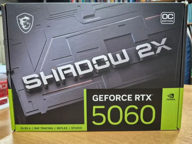 Placa de vídeo RTX 5060, ddr7 8gb