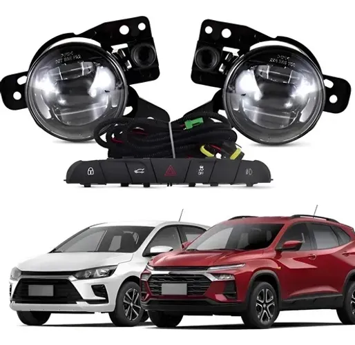 Kit Farol Milha Led Chevrolet Onix Tracker 2026 Em Diante