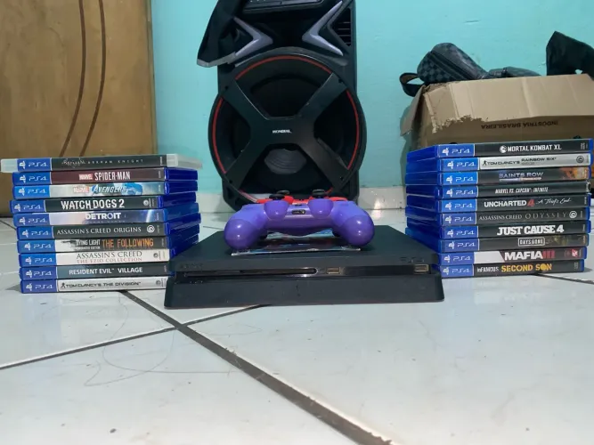 ? COMBO GAMER À VENDA - PS4 + PC ? ? PS4 Slim