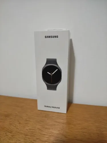 Samsung Galaxy Watch8 BT 40mm Grafite - AMOLED, GPS, 32GB e Galaxy AI - Lacrado com NF