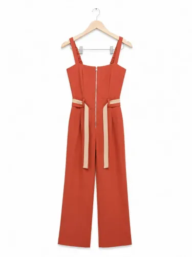 Macacão Feminino Terracota | Tam. P
