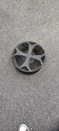 Par de rodas liga leve aro 13 4x98 carro Fiat Palio Uno Siena