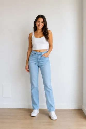 CALÇA JEANS DARDAK SKN.LBA DELAVE - TAMANHO: 44, 46, 48