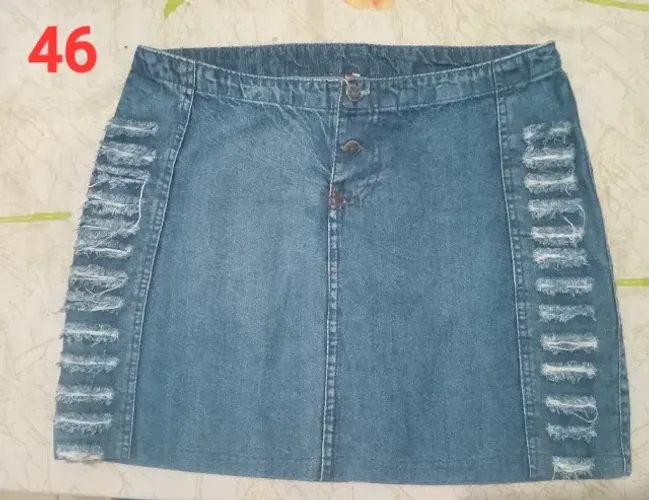 Saia jeans tam 46