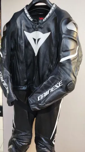 Macacão motociclista Dainese tm 58 2 PCs