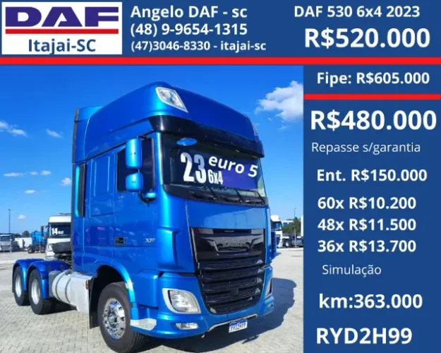 DAF 530 6x4 2023 - super