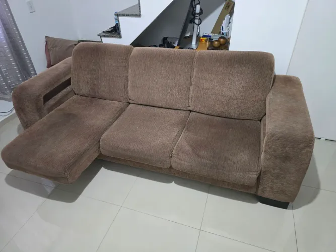 Sofa 3 lugares, retratil