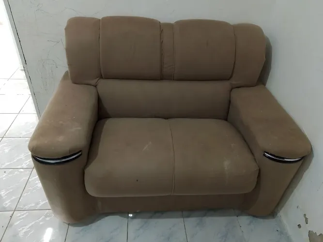 Sofá usado dois lugares