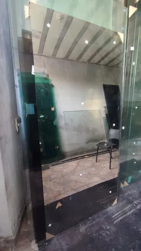Vidro Fixo Espelhado temperado 8mm novo 1,93x90 barato e NÃO ENTREGO
