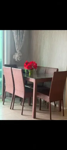 Tampo de vidro de mesa 1,50 x 85cm