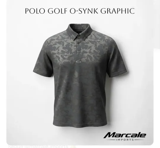 Oakley Polo Golf O-Sync Graphic