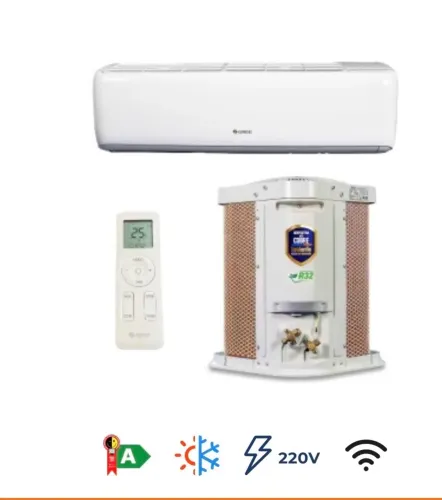 Ar-Condicionado Split Inverter 12000 BTUs Gree G-Top quente e frio 
