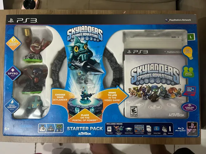 Skylanders Giants e Spyros Adventure - PS3 Lacrado
