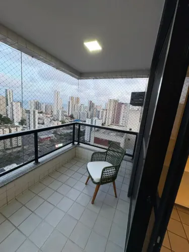 KS I  WALDEMAR DE OLIVEIRA EM BOA VIAGEM I 110m² I ANDAR ALTO I 4 QUARTOS I LAZER I VARAND