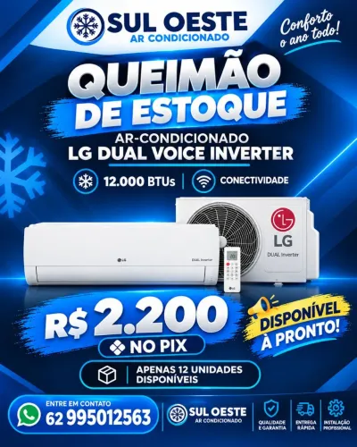 Ar condicionado LG