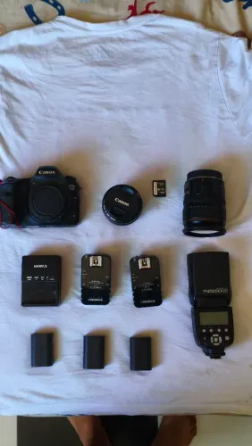 Canon 6d kit completo 