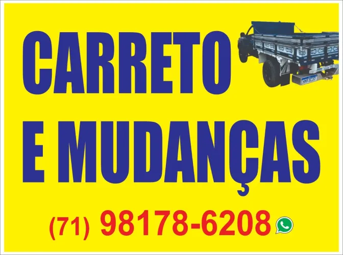 Carreto e mudança