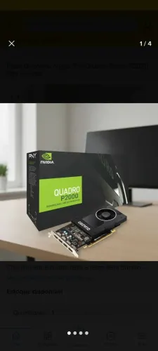 Placa de video NVIDIA QUADRO P2000