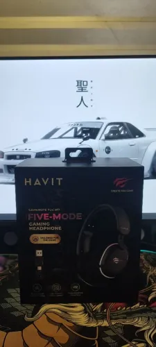 Headset Gamer Havit Fuxi H7 Sem Fio