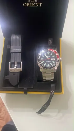Relógio Orient Poseidon automático Diver 300m