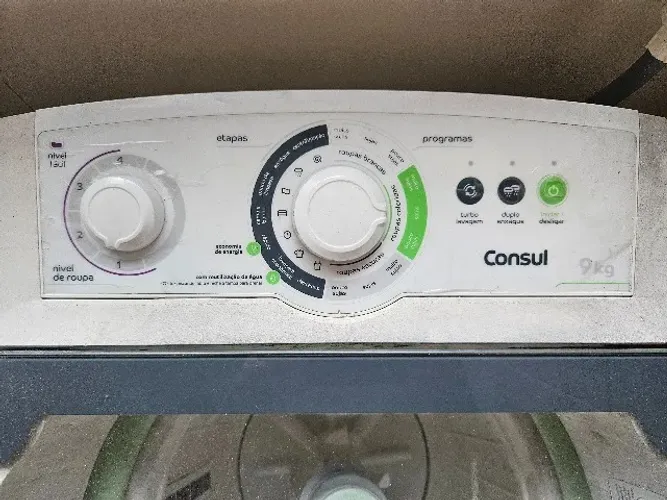 Máquina de levar Consul 9kg - Com defeito