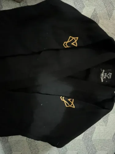 Kimono Preto e Dourado Tamanho A2