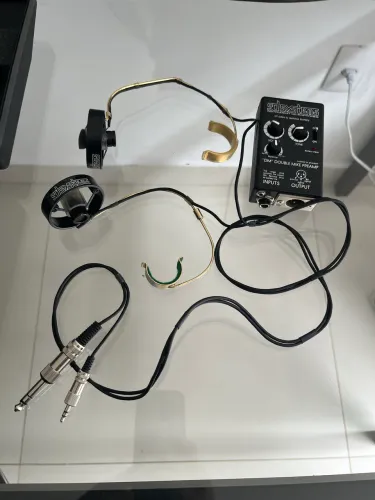 Microfone Sd Systens LC80W para sax soprano 2 microfones