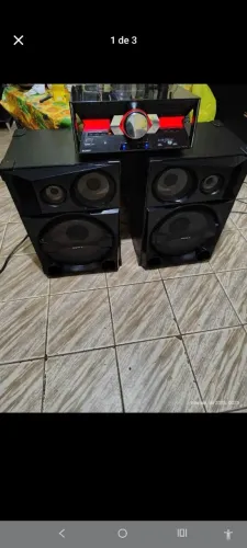 Vendo som Sony sheik 7 2400 RMS com bluetooth 