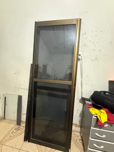 Porta de correr 1,50x2,20 já está no menor valor!!