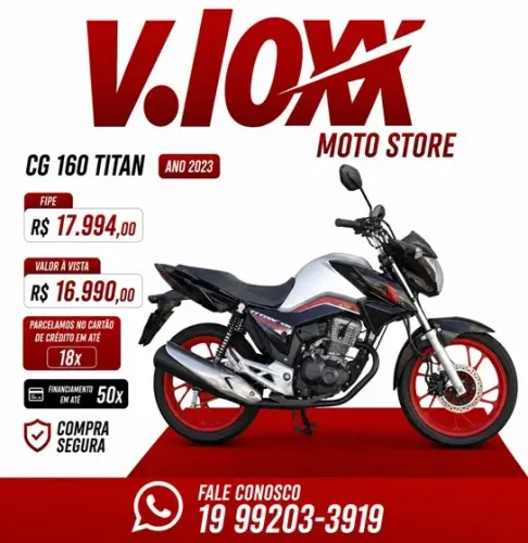 HONDA CG 160 TITAN 2023/2023